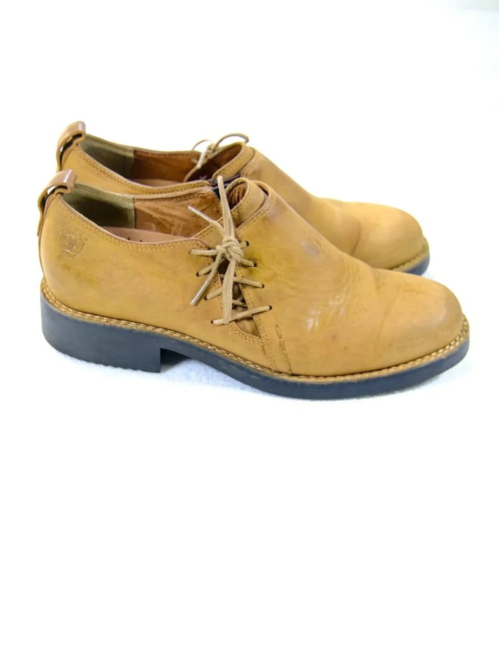 Ariat Women's Wicklow Leather Side-Lace Shoes / Ankle Booties size 7.5B